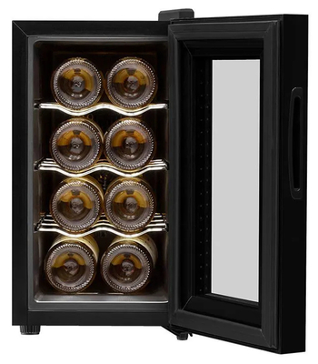 Отдельностоящий винный шкаф до 12 бутылок MEYVEL MV08-TB1 фото #3