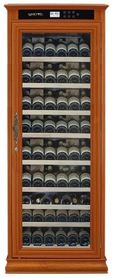 Отдельностоящий винный шкаф 101-200 бутылок MEYVEL MV102-WA1-C (Almond) фото #5