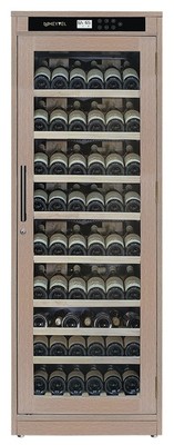 Отдельностоящий винный шкаф 101-200 бутылок MEYVEL MV102-WC1-M (Cold Maple) фото #4