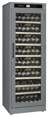 Отдельностоящий винный шкаф 101-200 бутылок MEYVEL MV102-WG1-M (Grey Quartz) фото #4