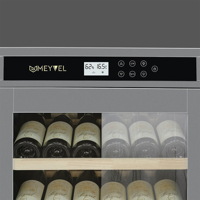 Отдельностоящий винный шкаф 101-200 бутылок MEYVEL MV102-WG1-M (Grey Quartz) фото #5