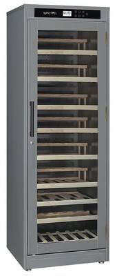 Отдельностоящий винный шкаф 101-200 бутылок MEYVEL MV102-WG1-M (Grey Quartz)