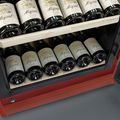 Отдельностоящий винный шкаф 101-200 бутылок MEYVEL MV102-WM1-M (Mahogany) фото #9