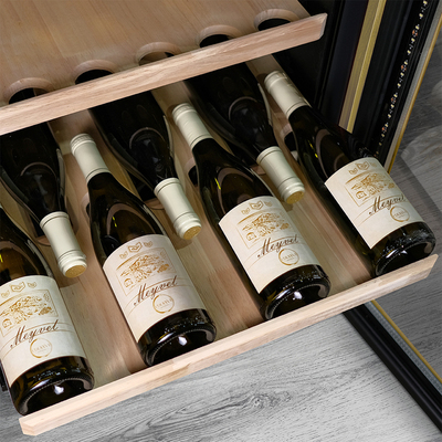 Отдельностоящий винный шкаф 101-200 бутылок MEYVEL MV102-WO1-C (Northern Oak) фото #12