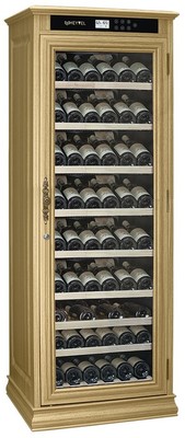 Отдельностоящий винный шкаф 101-200 бутылок MEYVEL MV102-WO1-C (Northern Oak) фото #4