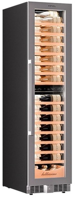 Отдельностоящий винный шкаф 101-200 бутылок MEYVEL MV106-KST2 (Slim)