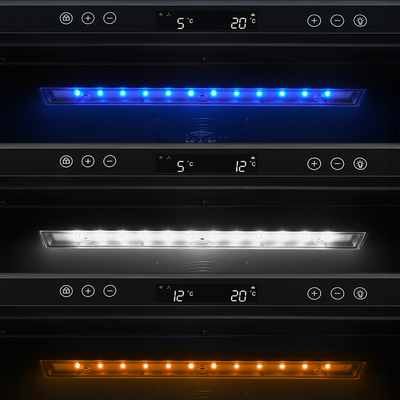 Отдельностоящий винный шкаф 101-200 бутылок MEYVEL MV154PRO-KBT3 фото #12