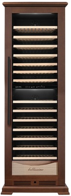 Отдельностоящий винный шкаф 101-200 бутылок MEYVEL MV163PRO-KBT2 (Итальянский орех) фото #4