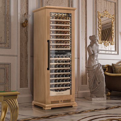 Отдельностоящий винный шкаф 101-200 бутылок MEYVEL MV163PRO-KBT2 (Натуральный бук) фото #15