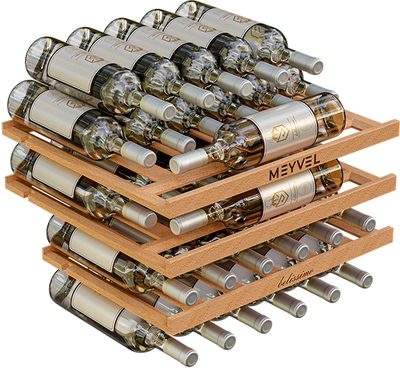 Встраиваемый винный шкаф 22-50 бутылок MEYVEL MV31PRO-KBB1 фото #3