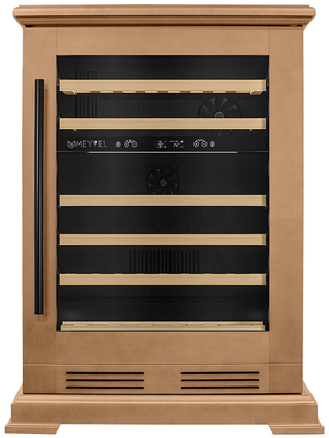 Отдельностоящий винный шкаф 22-50 бутылок MEYVEL MV46PRO-KBT2 (Натуральный бук) фото #4