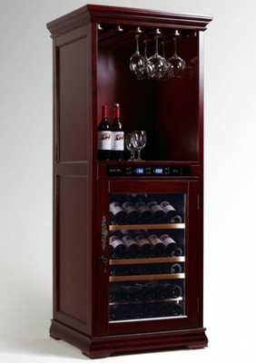 Отдельностоящий винный шкаф 22-50 бутылок MEYVEL MV46-WM1-BAR-C фото #3