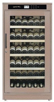 Отдельностоящий винный шкаф 51-100 бутылок MEYVEL MV69-WC1-M (Cold Maple) фото #3