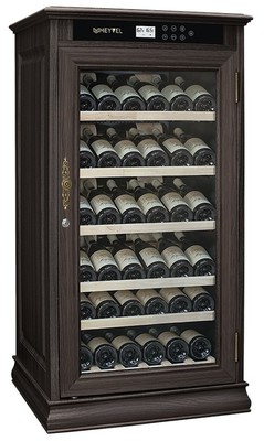 Отдельностоящий винный шкаф 51-100 бутылок MEYVEL MV69-WD1-C (Dark Chocolate) фото #3