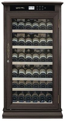Отдельностоящий винный шкаф 51-100 бутылок MEYVEL MV69-WD1-C (Dark Chocolate) фото #4