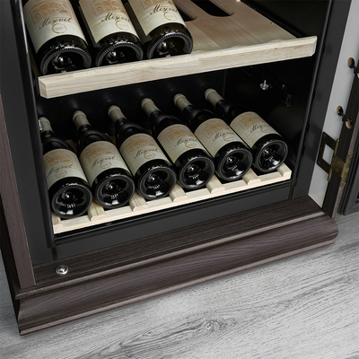 Отдельностоящий винный шкаф 51-100 бутылок MEYVEL MV69-WD1-C (Dark Chocolate) фото #7
