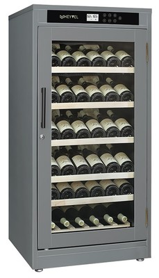 Отдельностоящий винный шкаф 51-100 бутылок MEYVEL MV69-WG1-M (Grey Quartz) фото #2