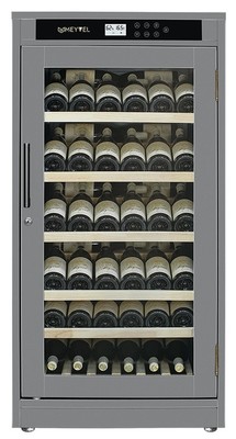 Отдельностоящий винный шкаф 51-100 бутылок MEYVEL MV69-WG1-M (Grey Quartz) фото #3