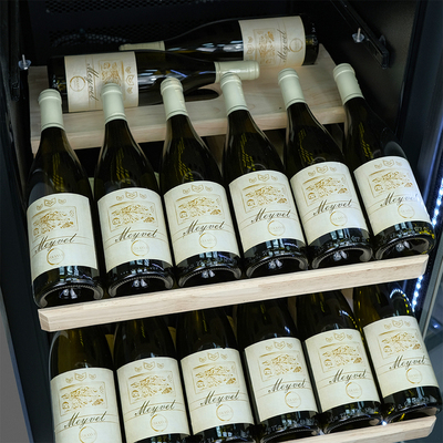 Отдельностоящий винный шкаф 51-100 бутылок MEYVEL MV69-WG1-M (Grey Quartz) фото #9