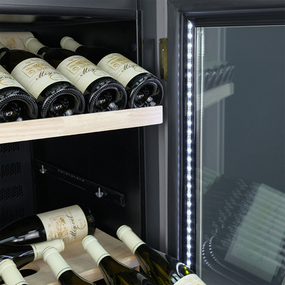 Отдельностоящий винный шкаф 51-100 бутылок MEYVEL MV69-WG1-M (Grey Quartz) фото #10