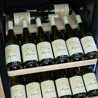 Отдельностоящий винный шкаф 51-100 бутылок MEYVEL MV69-WO1-C (Northern Oak) фото #11