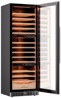 Отдельностоящий винный шкаф 51-100 бутылок MEYVEL MV98-KST3 (Slim) фото #4
