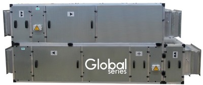 Приточно-вытяжная вентиляционная установка MIRAVENT GLOBAL PR 7500 W (с водяным калорифером)