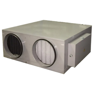 Приточно-вытяжная вентиляционная установка MIRAVENT ПВВУ ONLY MAX EC – 1600 W (с водяным калорифером)
