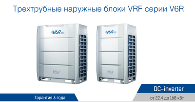 Наружный блок VRF системы Mdv 6-900WV2GN1 фото #2