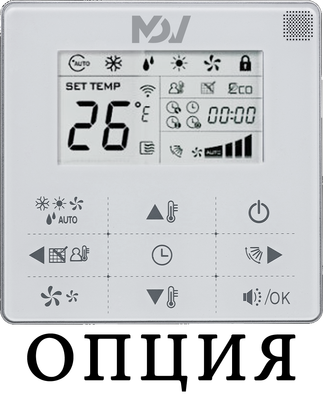 Кассетный фанкойл до 3.5 кВт Mdv MDKD-300R/MDV-MBQ4-03B фото #3