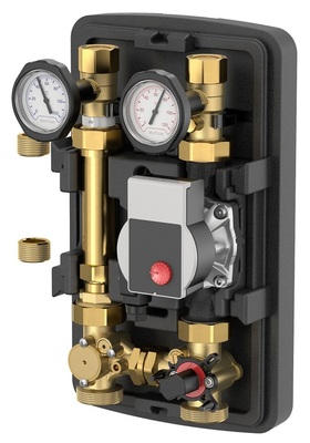 Насосная группа Meibes MeiFlow TOP S MC-M DN25 с насосом Grundfos UPM3 Hybrid 25-70