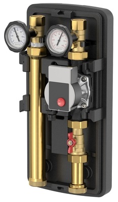 Насосная группа Meibes MeiFlow TOP S UC-L DN25 с насосом Grundfos UPM3 Hybrid 25-70