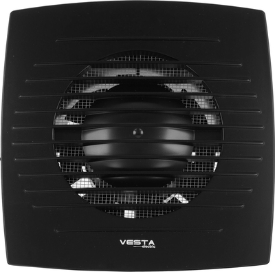 Вытяжка для ванной диаметр 100 мм Metronex Vesta-Electric EF-100 Black фото #2