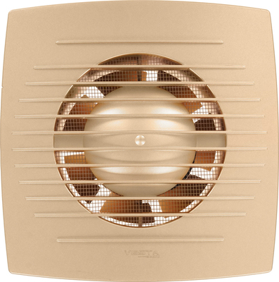 Вытяжка для ванной диаметр 100 мм Metronex Vesta-Electric EF-100 Gold фото #2