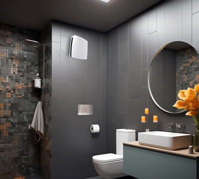 Вытяжка для ванной диаметр 150 мм Metronex Vesta-Electric WHITE EF-150 Plus фото #3