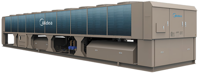 Чиллер с воздушным охлаждением Midea MASC745B-SB3F