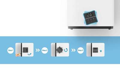 Электрический накопительный водонагреватель Midea MWH-3020-FED фото #4