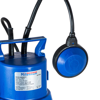 Дренажный насос Millennium 250Вт, 6м с пластиковым корпусом (67 л/мин) фото #3