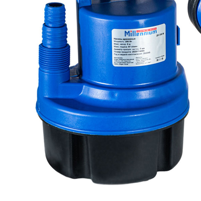 Дренажный насос Millennium 250Вт, 6м с пластиковым корпусом (67 л/мин) фото #4