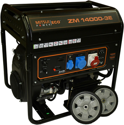 Бензиновый генератор Mitsui Power Eco ZM 14000 E-3 фото #3