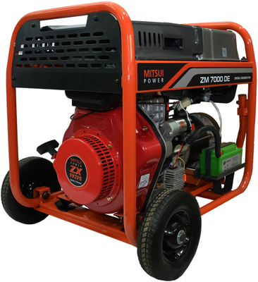 Дизельный генератор Mitsui Power Eco ZM 7000 DE фото #3