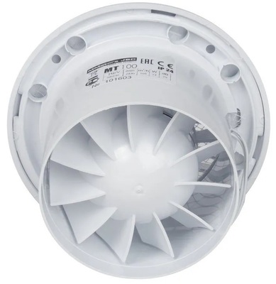 Вытяжка для ванной диаметр 100 мм Mmotors MT 100 фото #7