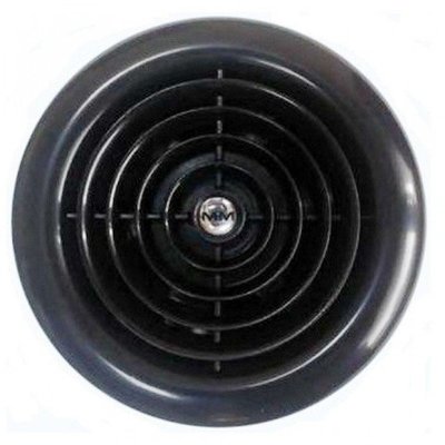 Вытяжка для ванной диаметр 100 мм Mmotors ММ 100 круглый 60 м3/ч с обратным клапаном /черный