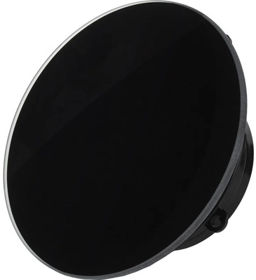 Вытяжка для ванной диаметр 100 мм Mmotors ММ-Р 06 стекло круг, 90 м3/ч, 16 Вт, с обратным клапаном/черный глянцевый фото #2