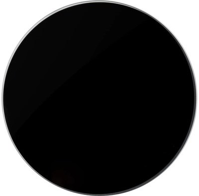 Вытяжка для ванной диаметр 100 мм Mmotors ММ-Р 06 стекло круг, 90 м3/ч, 16 Вт, с обратным клапаном/черный глянцевый