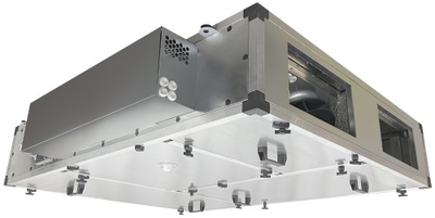 Приточно-вытяжная вентиляционная установка Naveka Node1-1500(25m)/RP,VAC(D250*2),E11 Compact с пультом TS4