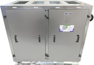 Приточно-вытяжная вентиляционная установка Naveka Node1-1600(50m)/RP,VEC(B250*2),W3 Vertical с пультом Z031