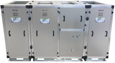 Приточно-вытяжная вентиляционная установка Naveka Node1-5000(50c)/RP,VEC(B310*2),W2 Vertical с пультом Z031 фото #2