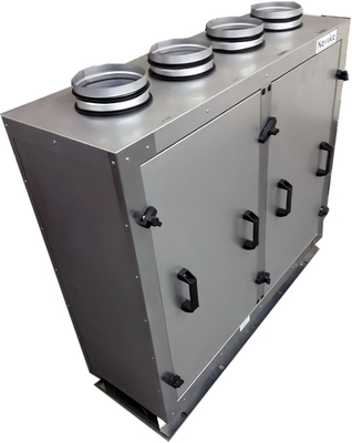 Приточно-вытяжная вентиляционная установка Naveka Node1-500(50m)/RP,VEC(B190),E2.6 Vertical с пультом TS4