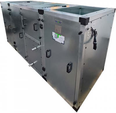 Приточно-вытяжная вентиляционная установка Naveka Node1-8000(50c)/RP,VEC(B500),E53 Vertical с пультом TS4 фото #6